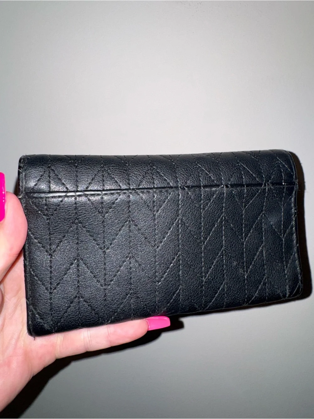 Jessica Simpson Black Quilted Women's Wallet